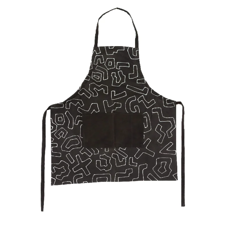 Kuba Original Charcoal Outline Apron