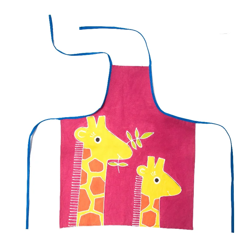 Safari Fun Giraffe Kids' Apron