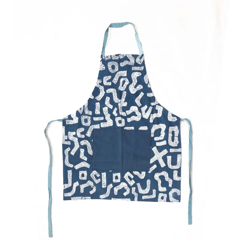 Kuba Blues Filled Indigo Apron