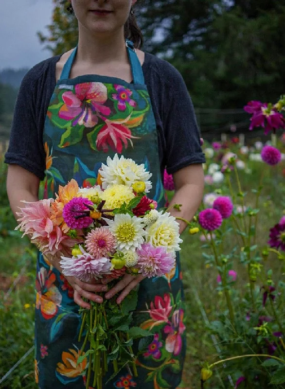 Rikaro - Moody Flowers Apron