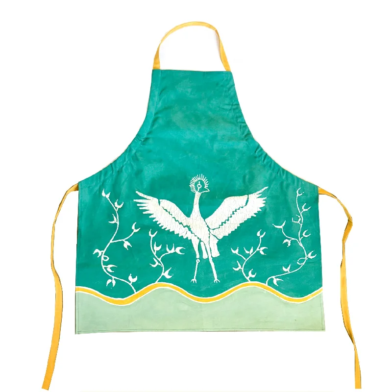 Zobisika Crane Apron Aqua