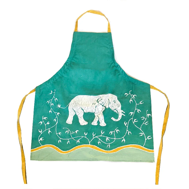 Zobisika Elephant Apron Aqua