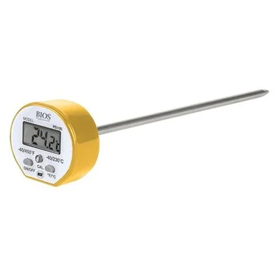 Bios Waterproof Digital Pocket Thermometer (C° / F° Mode) -40° to 232° C