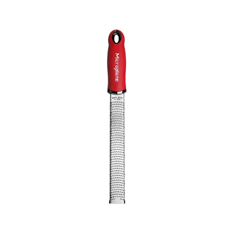 Microplane 8" Premium Classic Zester / Grater, Red