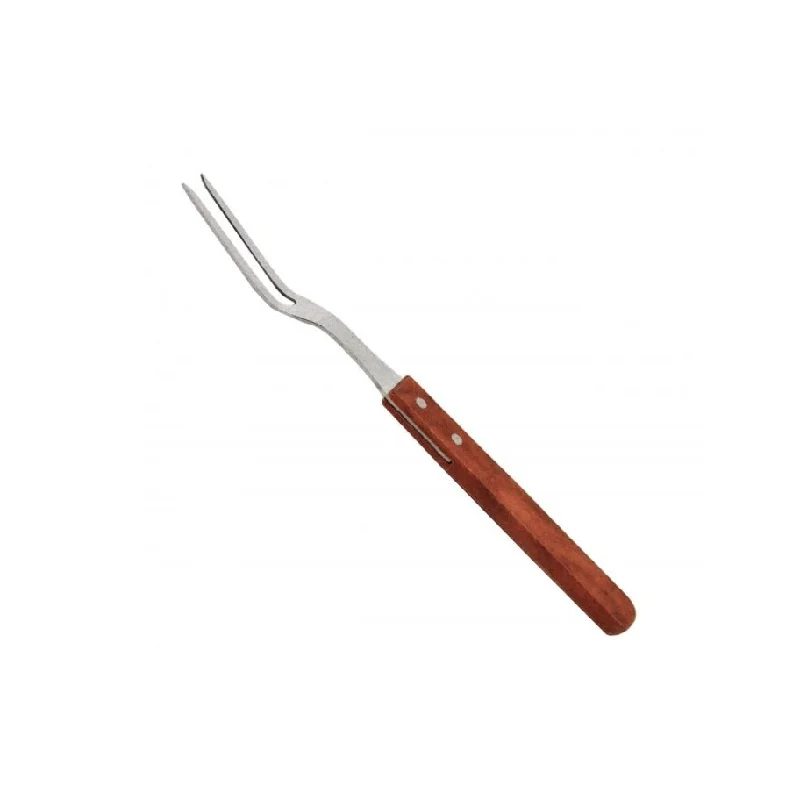 Nella 13" Pot Fork with Short Wooden Handle