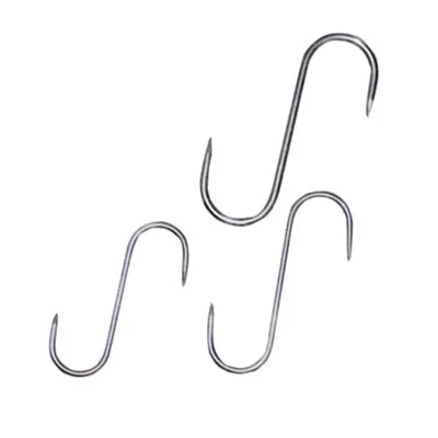 Nella 140 x 5 mm S Hook Stainless Steel