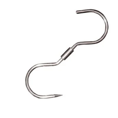 Nella 140 x 6 mm S Hook Stainless Steel