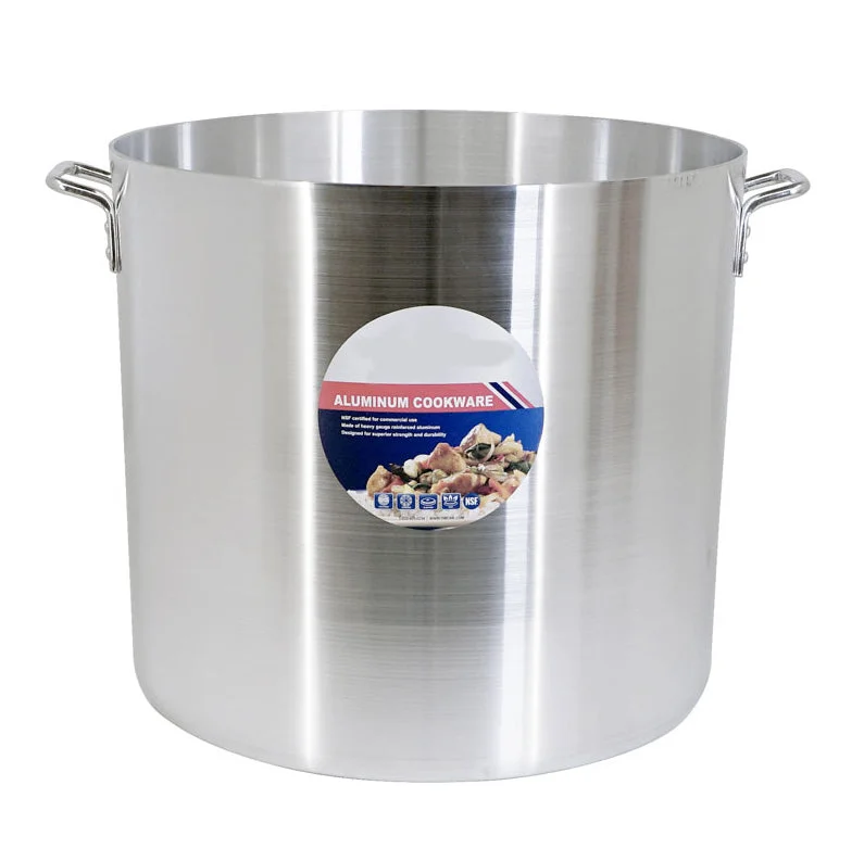 Nella 60 Qt Stock Pot, Aluminum**