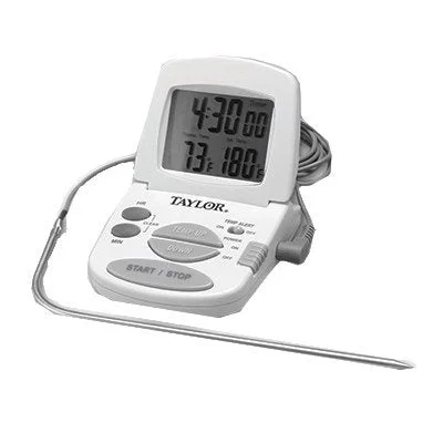 Taylor Digital Cooking Thermometer & Timer (C°/F° Mode) 0° C to 200° C