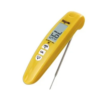 Taylor Digital Folding Probe Thermocouple Thermometer (C°/F° Mode) -40° C to 300° C