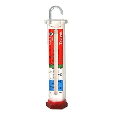 Taylor Glycol Fridge / Freezer Thermometer (C°/F° Mode) -30° C to 30° C