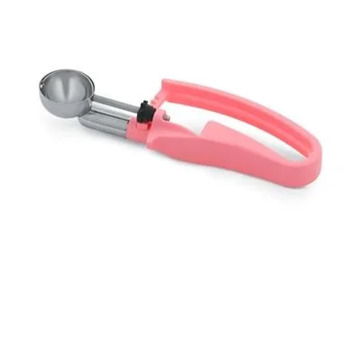 Vollrath 0.54 Oz Squeeze Disher #60, Pink Handle