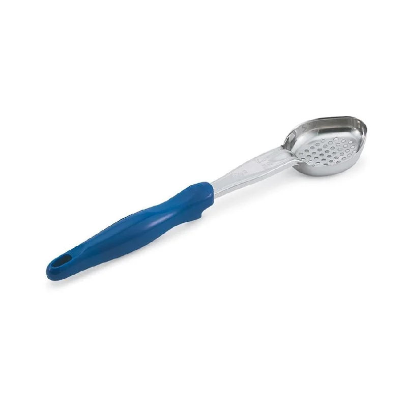 Vollrath 2 Oz Perforated Spoodle, Blue Handle