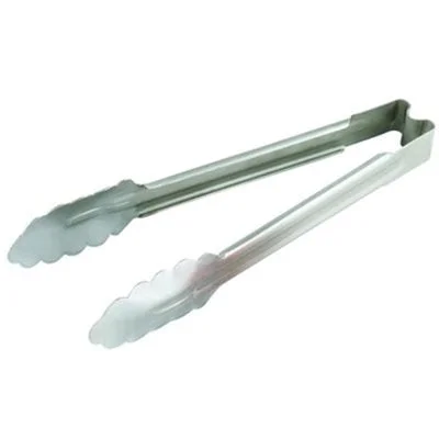 Vollrath 9.5" Utility Tongs, Stainless Steel