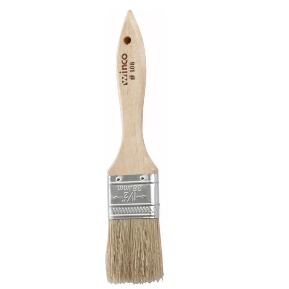 Winco 1.5" Pastry Brush - WBR-15