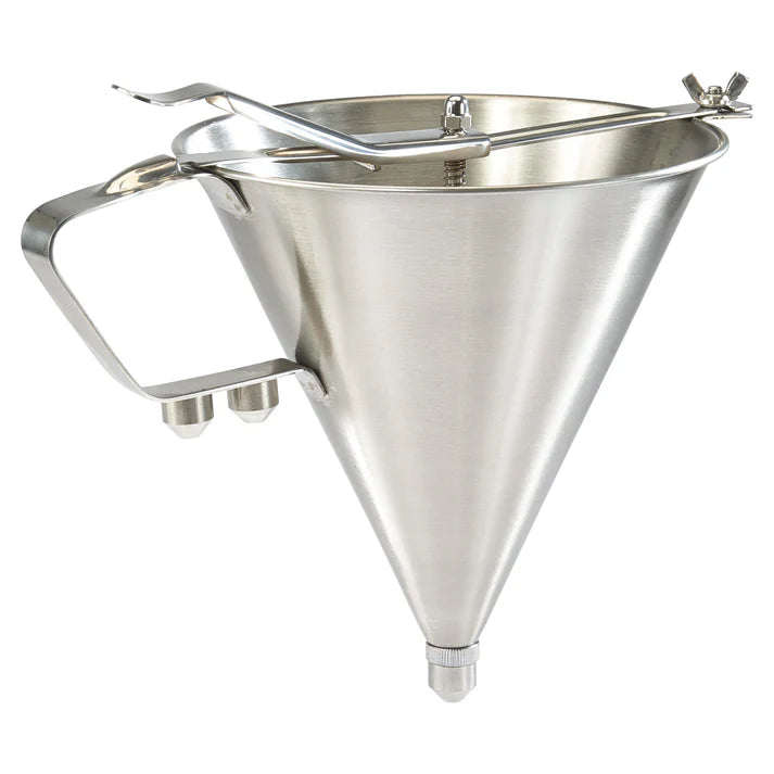 Winco 1.6 Litre Confectionery Funnel, Stainless Steel - SF-7