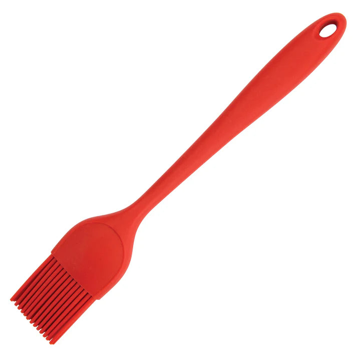 Winco 1.75" Red Silicone Brush - SB-175R