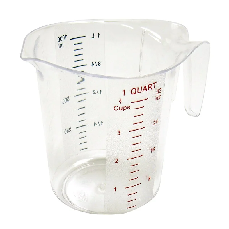 Winco 1 Quart Measuring Cup - PMCP-100