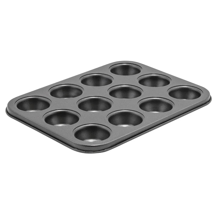 Winco 12 Cup Non Stick Mini Muffin Pan - CMF-12M