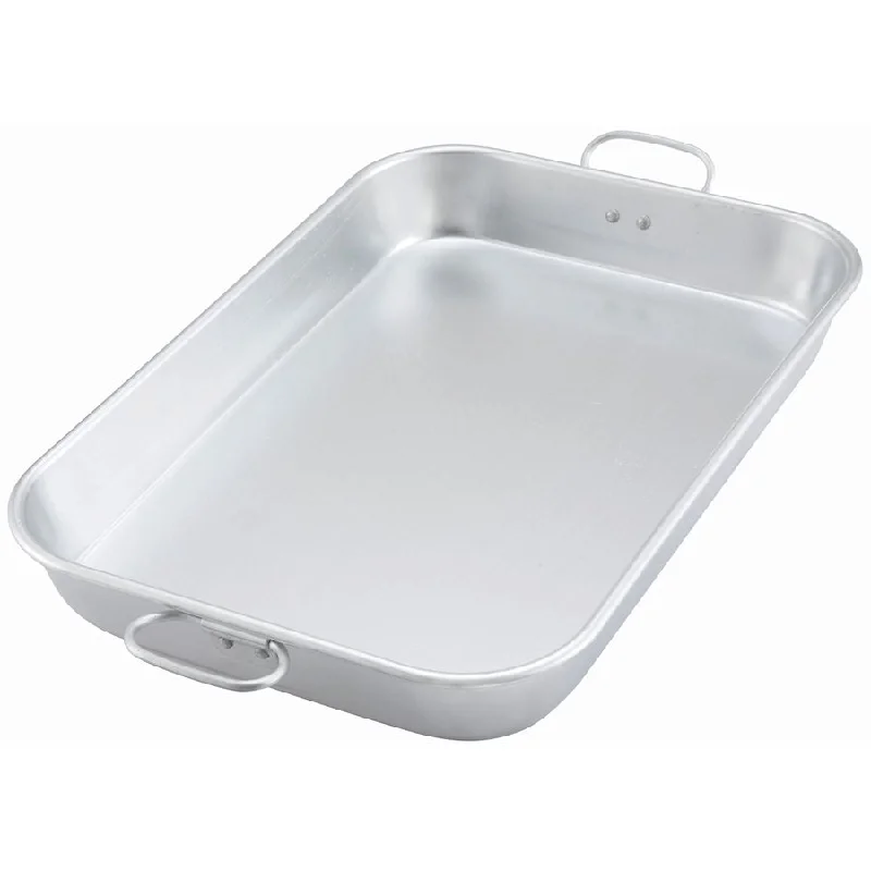 Winco Aluminum Baking Pan with Side Handles 17.75" x 11.5" x 2.25" (ALBP-1218)