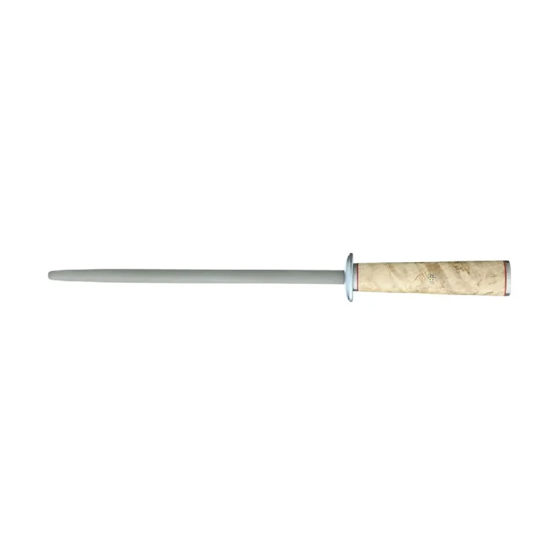 Miyabi 9" Sharpening Steel, Birchwood Handle