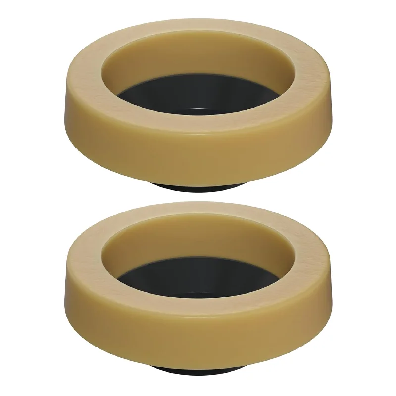 2 Pack Toilet Wax Ring, Thick Toilet Bowl Wax Ring Gasket For Toilet Bowl,Poly