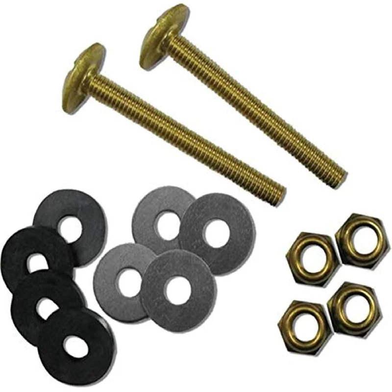 68-7328 Tank To Bowl Bolt Set Heavy Duty, Solid Brass