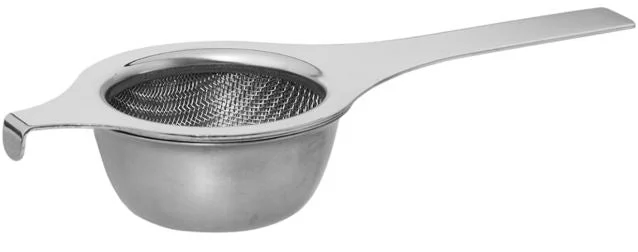 Avanti Deluxe Single Handle Tea Strainer And Drip Bowl