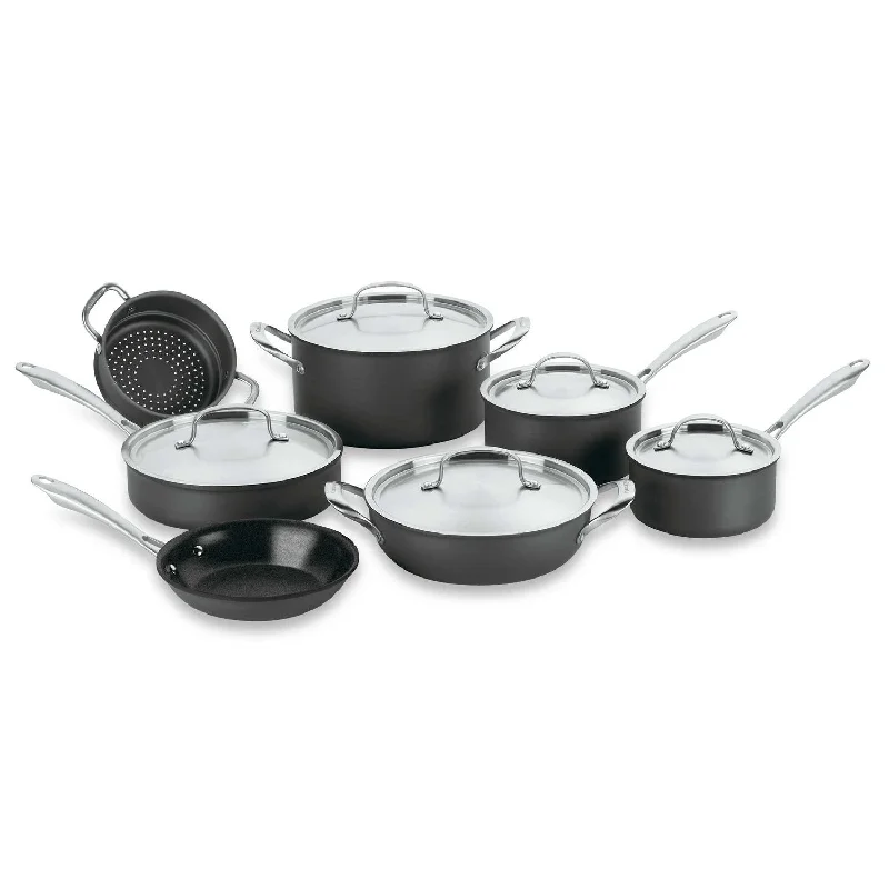 Cuisinart 12 pc GreenGourmet Hard-Anodized Nonstick Cookware