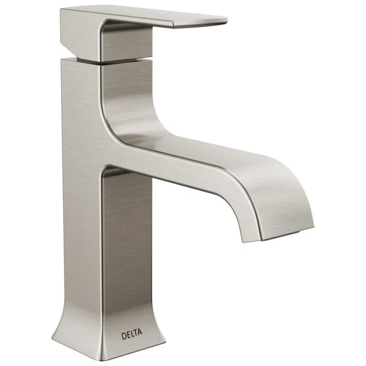 Lavatory Faucet Velum 1 Lever ADA WaterSense Brilliance Stainless 1.2 Gallons per Minute 3-3/4 Inch