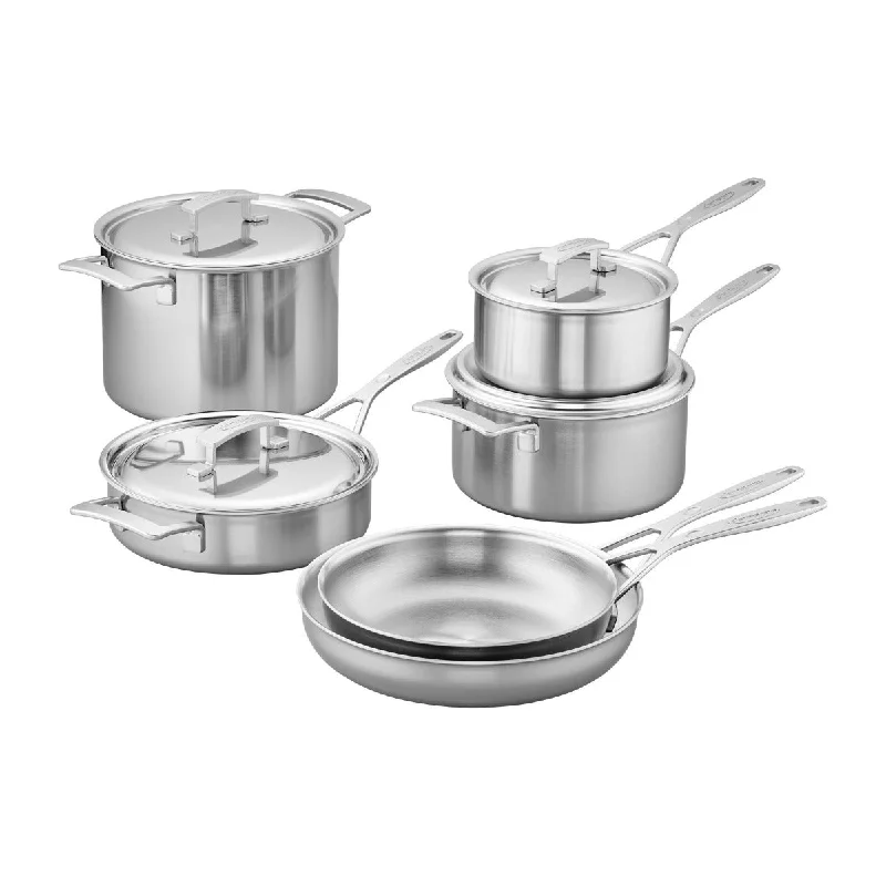 Demeyere - Industry 10pc Stainless Steel Cookware Set