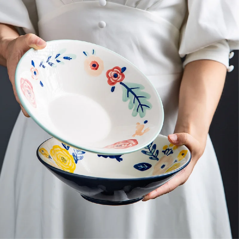 Flower Pattern Bowls