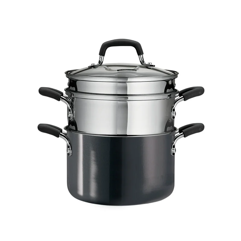 Tramontina  Aluminum  Multi-Cooker  3 Quart  Gray