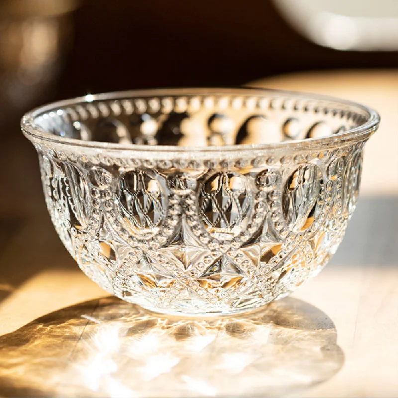 Gold Rim Glass Bowls