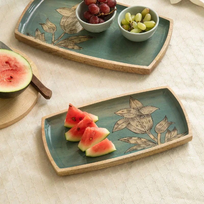 Iris small serving platter