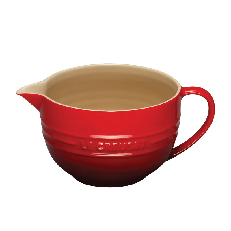 Le Creuset Stoneware Mixing Jug 2 Litre Cerise