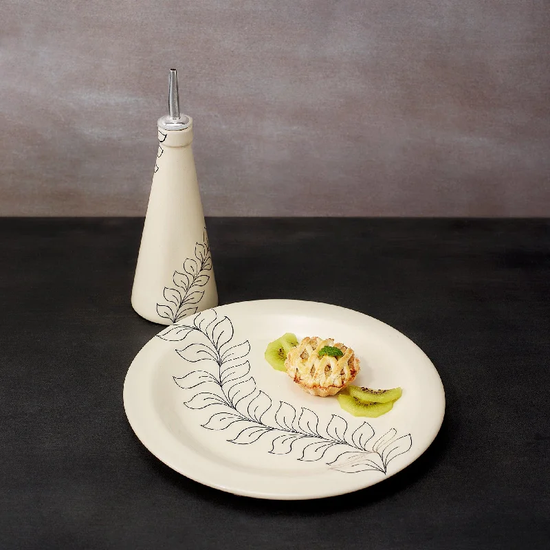 Linea Ceramic Dessert Plate