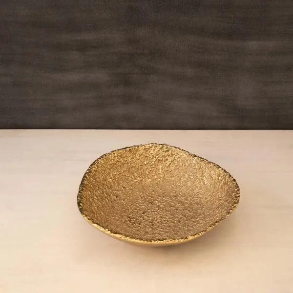 Metal Platter Gold