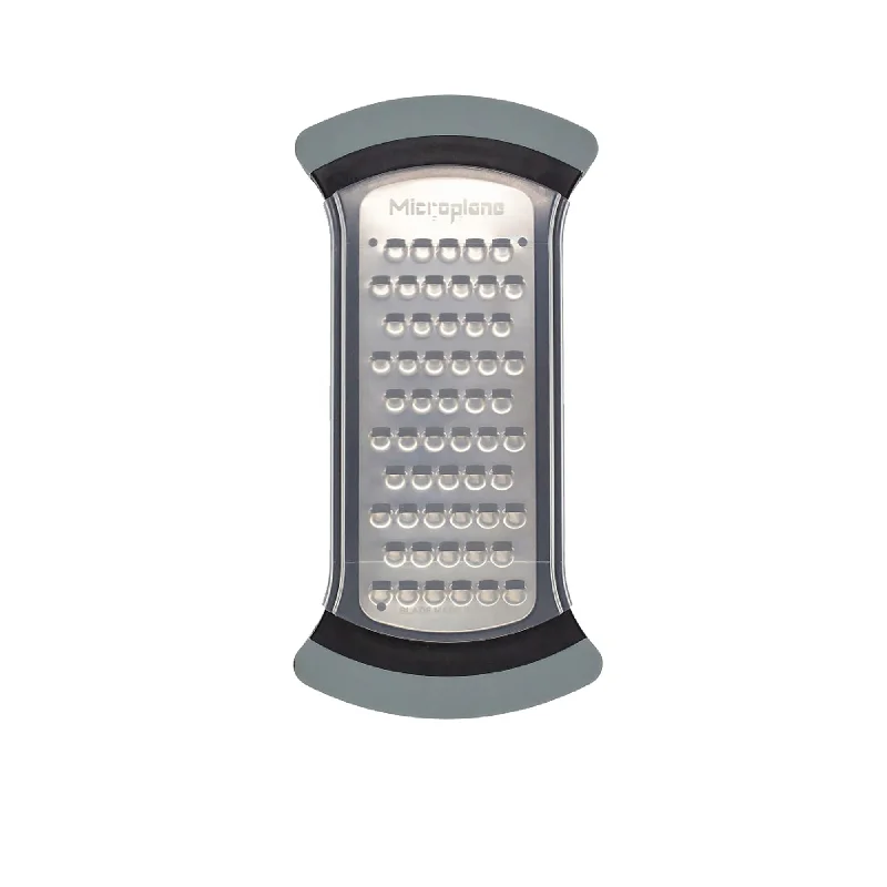 Microplane Stainless Steel Bowl Grater Grey and in Black