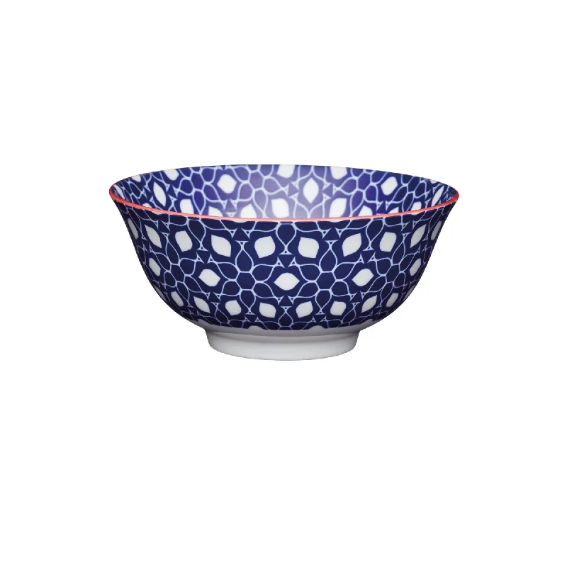 Mikasa Does It All Bowl - Blue Floral 15.7cm