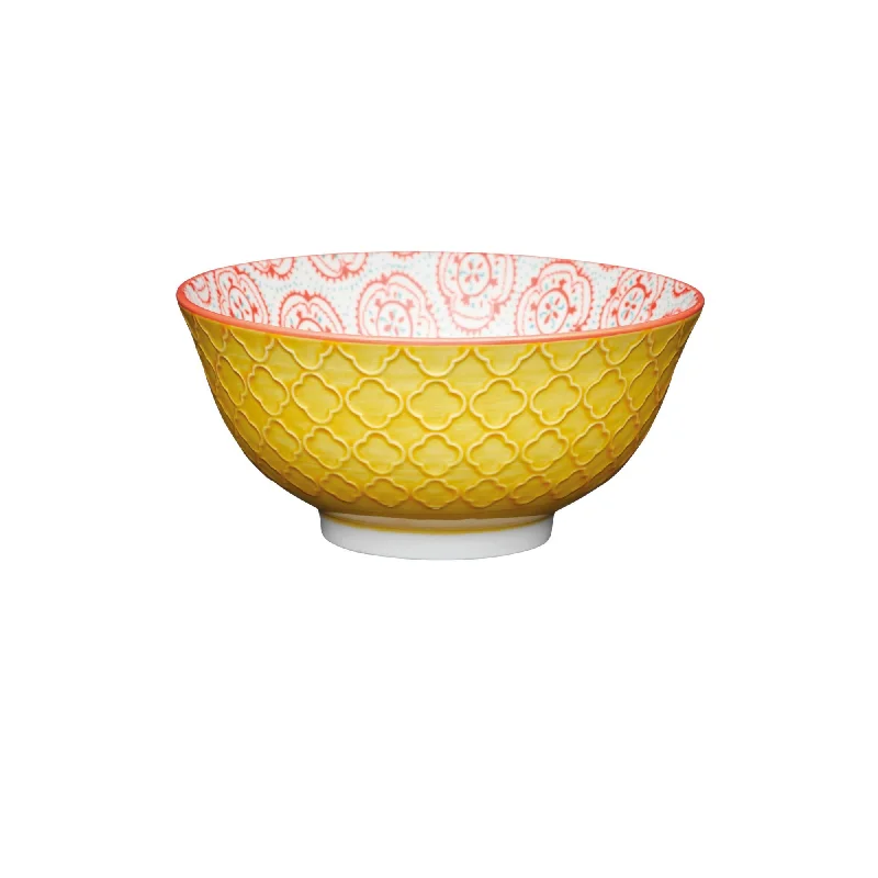 Mikasa Does It All Bowl - Yellow Floral 15.7cm