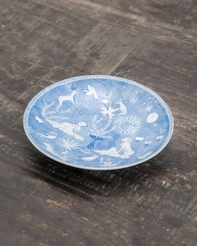 Namtso Shallow Bowl - Blue