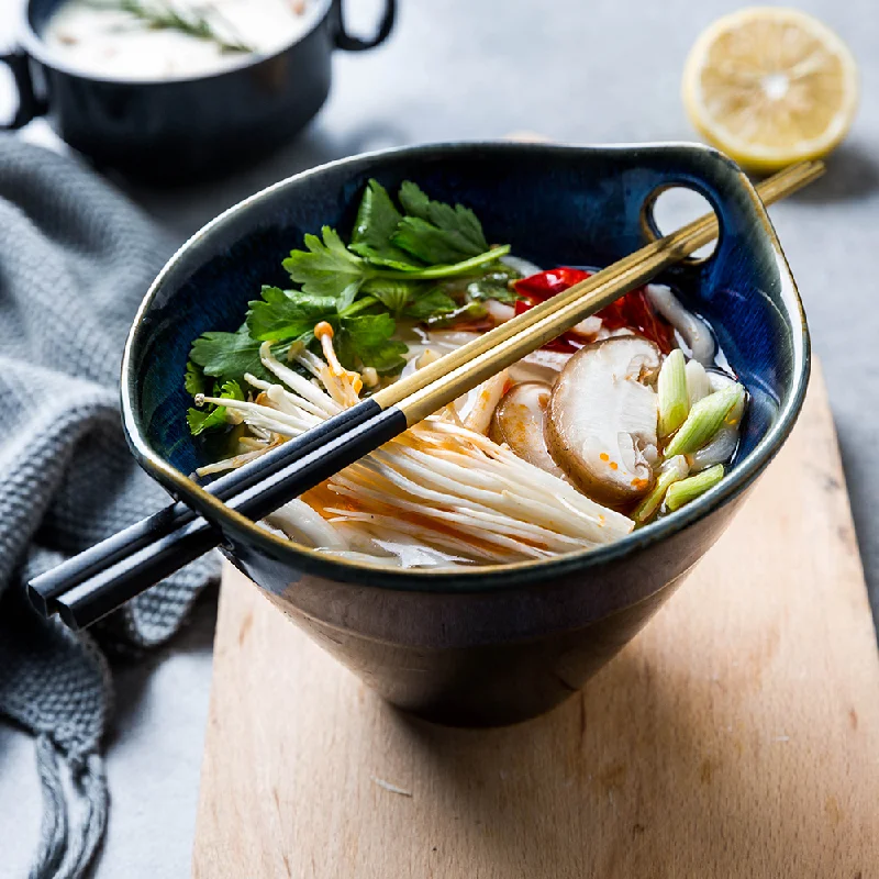 Northern Blue Ceramic Bowls