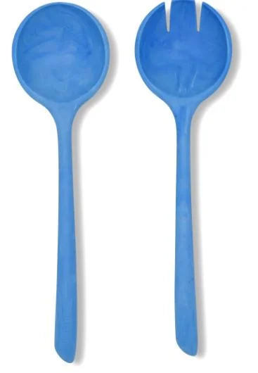 Put A Lid On It - Salad Serving Set - The Servers - Blue