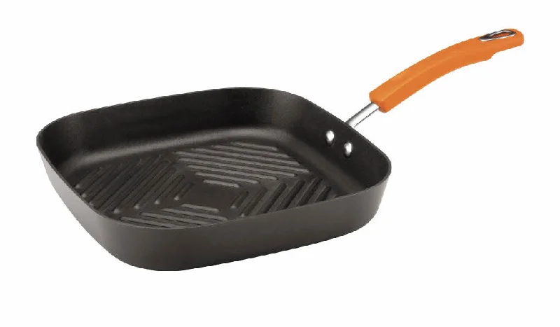 Rachael Ray 11' Deep Square Pan w/ Orange Handle