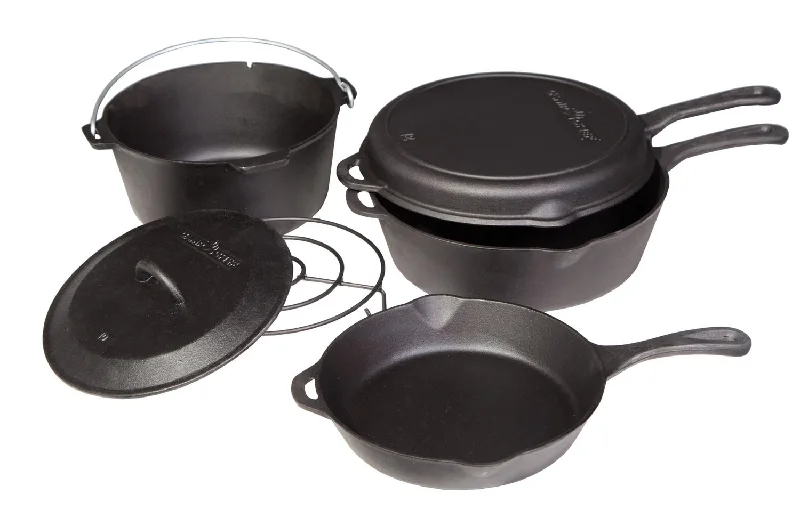 Camp Chef 6pc Cast Iron Cookware Set