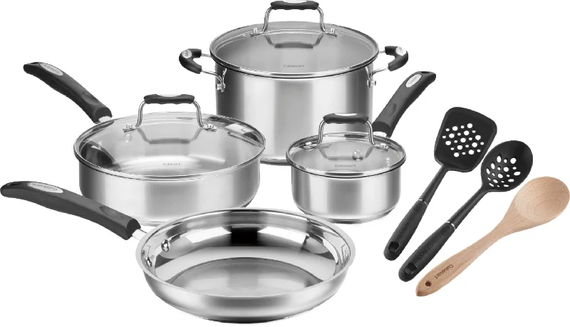 Cuisinart 10" PC Cookware Set Stainless Steel