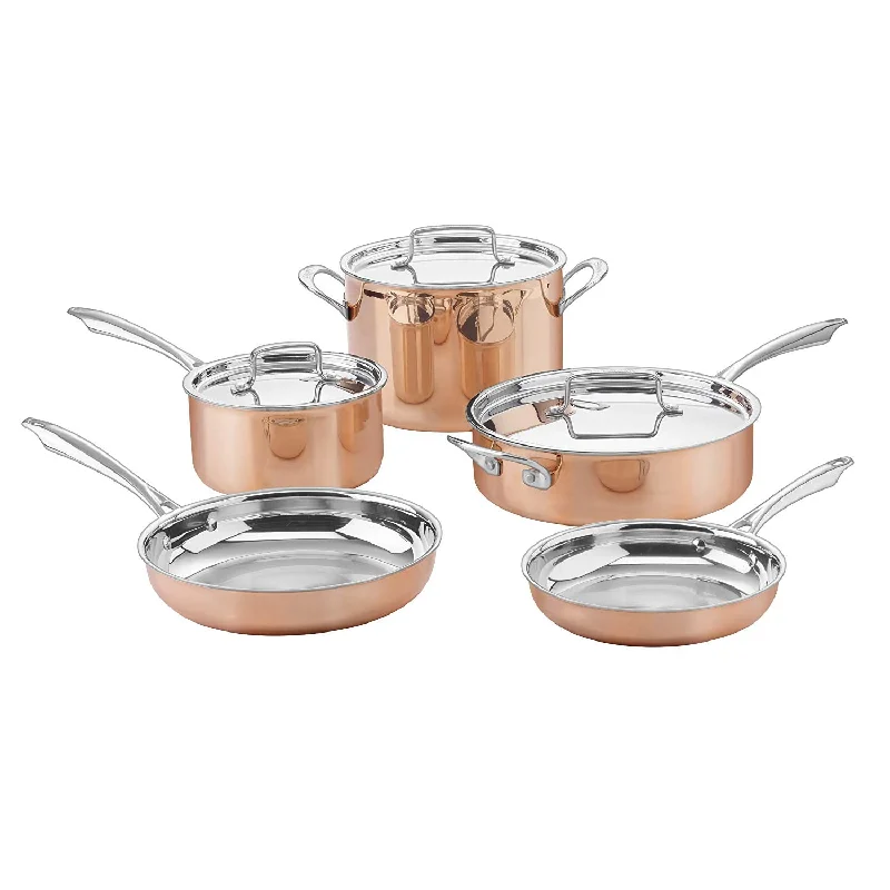 Cuisinart 8 pc Copper Collection Cookware Set