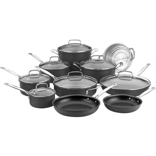 Cuisinart Chef's Classic 17-Piece Cookware Set Black