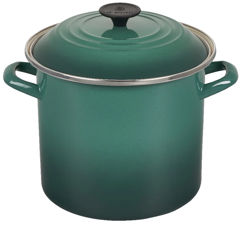 Le Crueset - 8qt Enamel on Steel Covered Stockpot, Artichaut